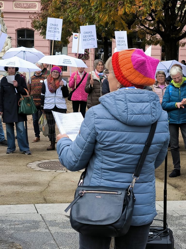 OMAS GEGEN RECHTS Trier Demo 12.10.2024